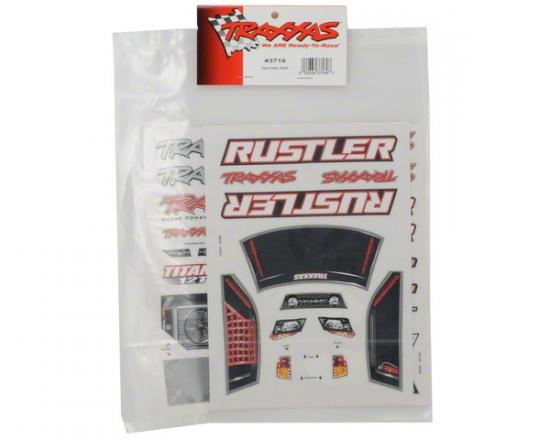 Traxxas Decal sheets Rustler