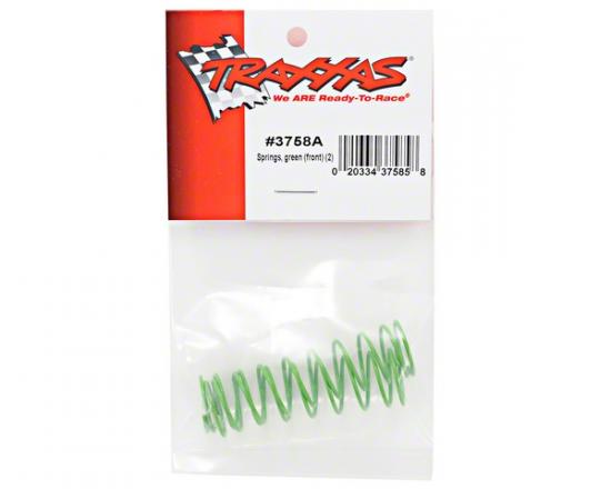 Traxxas Springs front (green) (2)