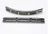 Traxxas Bumpers black chrome (f r)