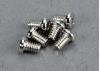 Traxxas Low speed spray bar screws 2x4mm roundhead machine screws (6)