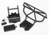 Traxxas Bumper (rear)/ battery box/ battery box cover/ switch cover/ body clip/ 3x15mm RM (2)/ 3x12mm CM (2)