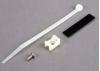 Traxxas Attachment bracket plug/ foam tape/tie wrap/ 3x10mm wst screw (old style replace with 4132)