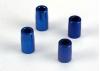 Traxxas Tapered bearing block spacers (blue-anodized Aluminium) (3x6x10.75mm) (2)/(3x6x8.9mm) (2)