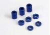 Traxxas Blue-anodized Aluminium spacers (3x6x8mm) (3)/ (3x6x1.5mm) (2)/ 3x6x2.5mm) (4)