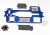 Traxxas 7075-T6 billet machined Aluminium chassis (4mm) (blue)/ hardware