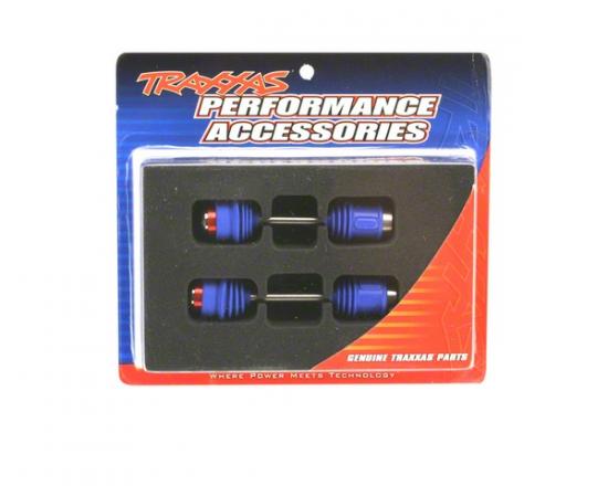 Traxxas Driveshafts center T-MAXX 2.5 (steel constant-velocity) front (1)/ rear (1) (assembled w/inner and outer dust boots for T-MAXX w/Optidrive transmission)