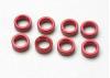 Traxxas Spacer pushrod (Aluminium red) (use with 5318 or 5318X pushrod and 5358 progressive 2 rockers) (8)