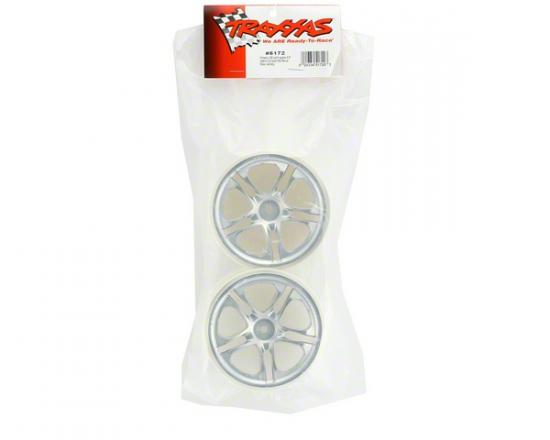 Traxxas SS (Split-Spoke) 3.8 Wheels (satin) (2) (fits Revo/MAXX series)