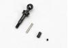 Traxxas Stub axle CV style (machined steel) (1)/ cross pin (1)/ drive pin (1)