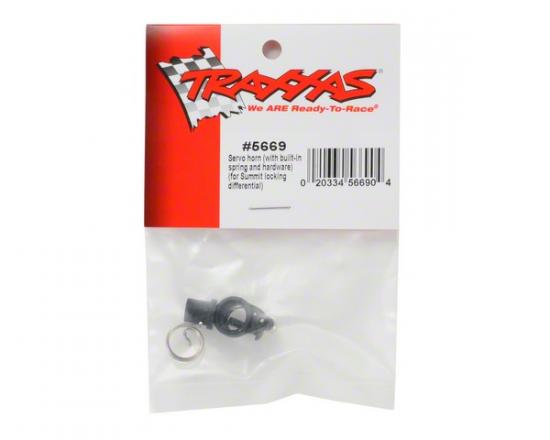 Traxxas Servo horn (with built-in spring and hardware) (for Summit locking differential)