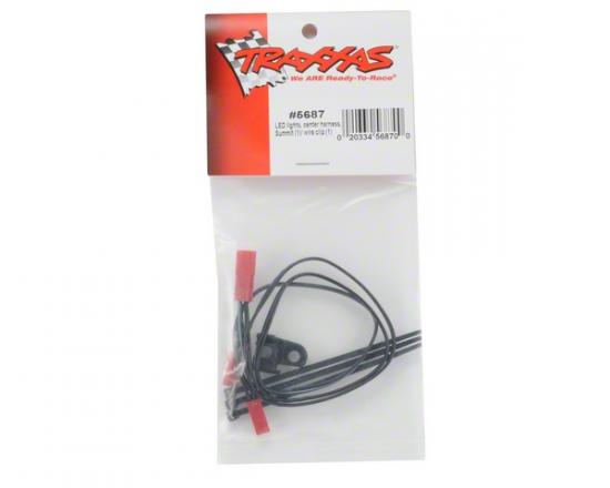 Traxxas LED lights center harness Summit (1)/ wire clip (1)