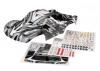 Traxxas Body Slash 4X4 ProGraphix (Graphics are printed requires paint final color application)/ decal sheet