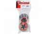 Traxxas Wheels SCT black orange beadlock style dual profile (2.2 outer 3.0 inner) (2WD front) (2)