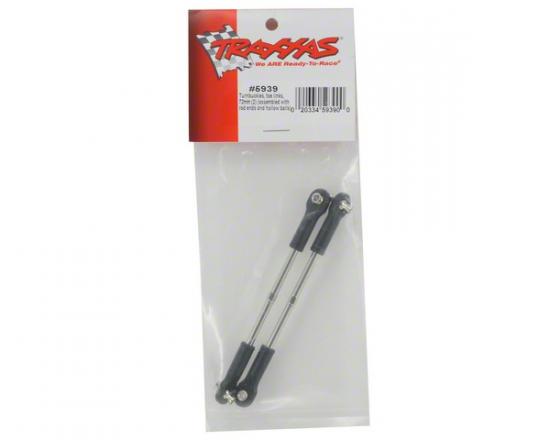 Traxxas Turnbuckles toe links 72mm (2) (assembled with rod ends and hollow balls)