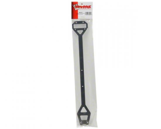 Traxxas Chassis brace 6061-T6 Aluminium (dark titanium anodized)
