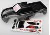 Traxxas Body Stampede 4X4 VXL ProGraphix (Graphics are printed requires paint final color application)/ decal sheet