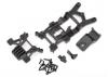 Traxxas Body mounts front rear/ 3x12mm CS (4)/ 3x12mm shoulder screw (2)/ 3x10mm flat-head machine screw (8)/ 3x12mm BCS (1)