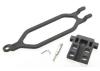 Traxxas Hold down battery/ hold down retainer/ battery post/ angled body clip (allows for installation of taller multi-cell batteries)