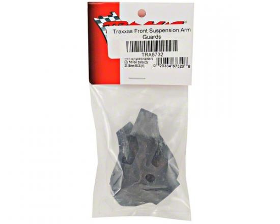 Traxxas Suspension arm guards front (2)/ guard spacers (2)/ hollow balls (2)/ 3X16mm BCS (8)