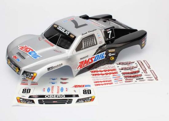 Traxxas Body Slash 4X4 Amsoil (painted decals applied)