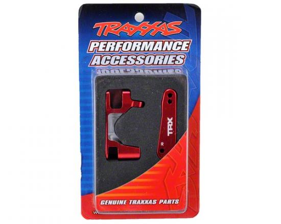 Traxxas 6061-T6 Aluminium Caster Blocks (red-anodized)