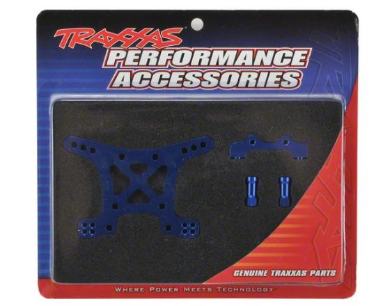 Traxxas 7075-T6 Aluminium Front Shock Tower (blue-anodized)