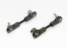 Traxxas Linkage front sway bar (2) (assembled with rod ends hollow balls and ball studs)