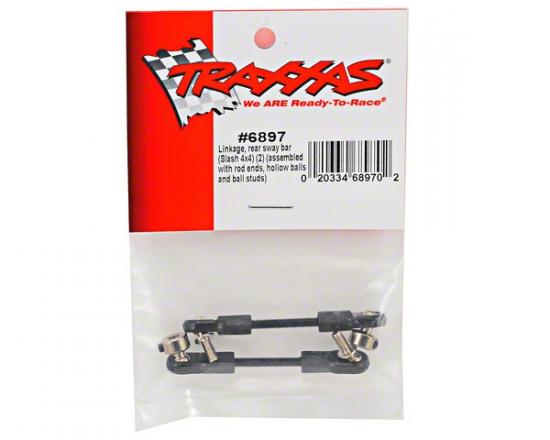 Traxxas Linkage rear sway bar (2) (assembled with rod ends hollow balls and ball studs) ** CLEARANCE **