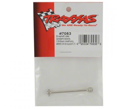 Traxxas Driveshaft steel constant-velocity (shaft only 48mm)/ drive cup pin (1)