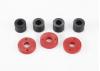 Traxxas Piston damper (2x0.5mm hole red) (4)/ travel limiters (4)