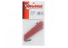 Traxxas Toe link front rear (molded composite) (red) (4)/ hollow balls (8)