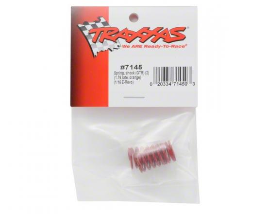 Traxxas Spring Shock (GTR) (1.76 rate orange) (1 pair)