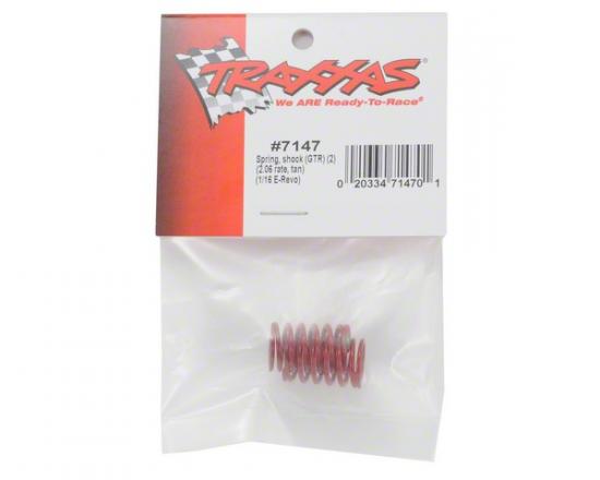 Traxxas Spring Shock (GTR) (2.06 rate tan) (1 pair)