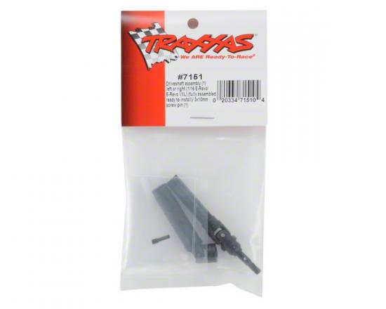 Traxxas Driveshaft assembly (1) left or right (fully assembled ready to install)/ 3x10mm screw pin (1)
