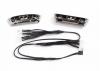 Traxxas LED lights light harness (4 clear 4 red)/ bumpers front rear/ wire ties (3) (requires power supply 7286)