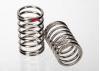 Traxxas Spring Shock (nickel finish) (GTR) (2.77 rate pink) (1 pair)