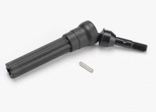 Traxxas Driveshaft assembly outer (1) (fits front rear stub axle side)