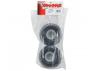 Traxxas Tires wheels assembled (grey wheels (dual profile 1.5 outer and 2.2 inner) dual profile tires) (2)