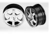 Traxxas Officially Licensed Volk Racing TE37 Wheels (satin chrome/chrome)