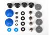 Traxxas Rebuild kit GTR long/xx-long Shocks (x-rings bladders pistons piston nuts Shock rod ends hollow balls) (renews 2 Shocks)