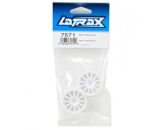 Traxxas Wheels 12-spoke (white) (2)