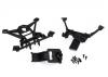 Traxxas X-MAXX Body mounts front rear/3x15mm BCS (1)/ 3x12mm shoulder screw (2)/ 3x8mm flat-head machine screw (6)/ 3x15mm flat-head machine screw (2)