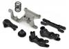 Traxxas X-MAXX Steering bellcranks/ bellcrank support/servo saver/ servo saver spring/ draglink/ 3x20mm shoulder screws (2)