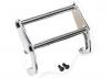 Traxxas Push bar bumper (chrome) (fits 8069 bumper)