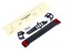 Traxxas Tailgate panel/ tailgate retainers (2)/ tailgate mount/ tail light lens (2) (left right)/ 2.5x8 BCS (4) (fits 8111 body)