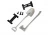 Traxxas Shovel/ axe/ accessory mount/ mounting hardware
