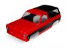 Traxxas Body Chevrolet Blazer (1979) (red) (requires grille side mirrors door handles windshield wipers decals)