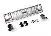 Traxxas Grille Chevrolet Blazer (1979)/ grille retainers (4)/ headlight housing (2)/ lens (2)/ 2.6x8 BCS (4)/ 2.5x6 BCS (2) (fits 8130 body)