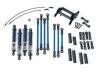 Traxxas Long Arm Lift Kit TRX-4 complete (includes blue powder coated links blue-anodized Shocks)