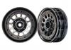 Traxxas Wheels Method 105 1.9 (black chrome beadlock) (beadlock rings sold separately)